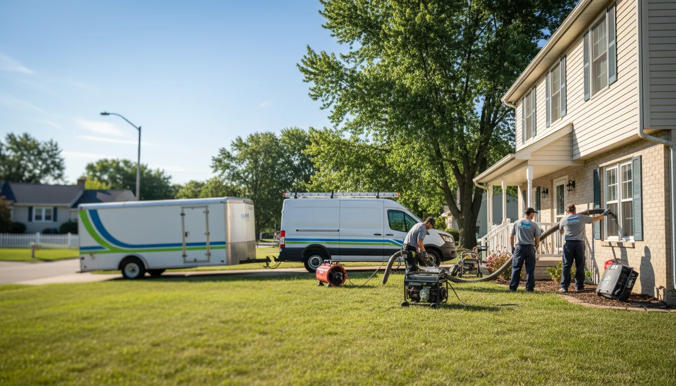 Flooded Basement Restoration And Cleanup With Repair in Wallingford, IA near me